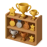 Medaillen-Symbol: Gold, Silber, Bronze für Lernerfolge