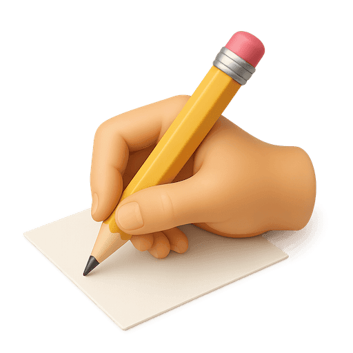 Student bei einer Hausarbeit