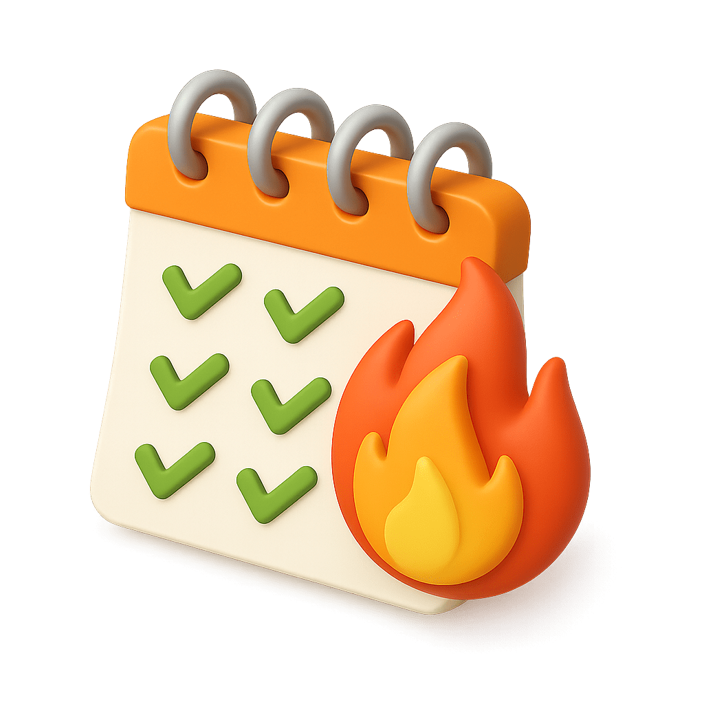 Die Streaks – Don't break the chain